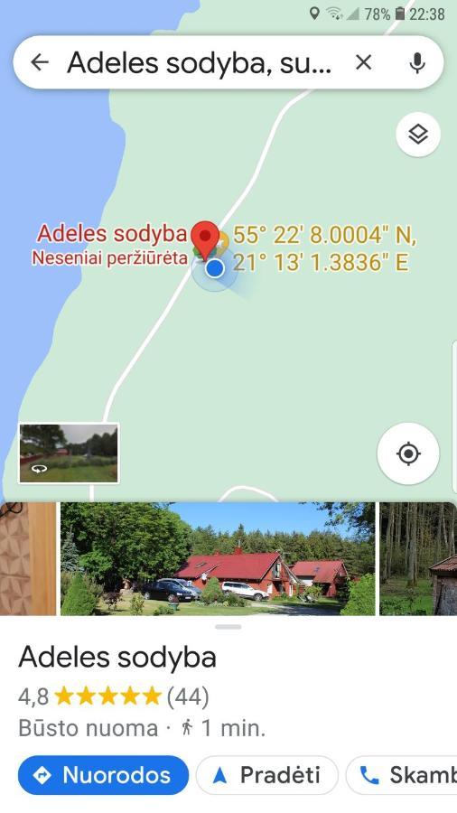 Namelis Nr 1 Adeles Sodyba Sturmai Exteriér fotografie